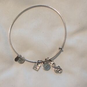 Alex and Ani Silver Charm Bracelet